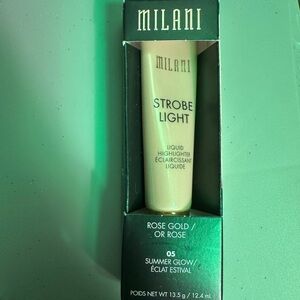 Milani strobe light rose gold 05 summer glow liquid highlighter 13.5 g new